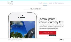 Diseño Web por AVROM para Kisa Pty Ltd | Diseño: #2559720