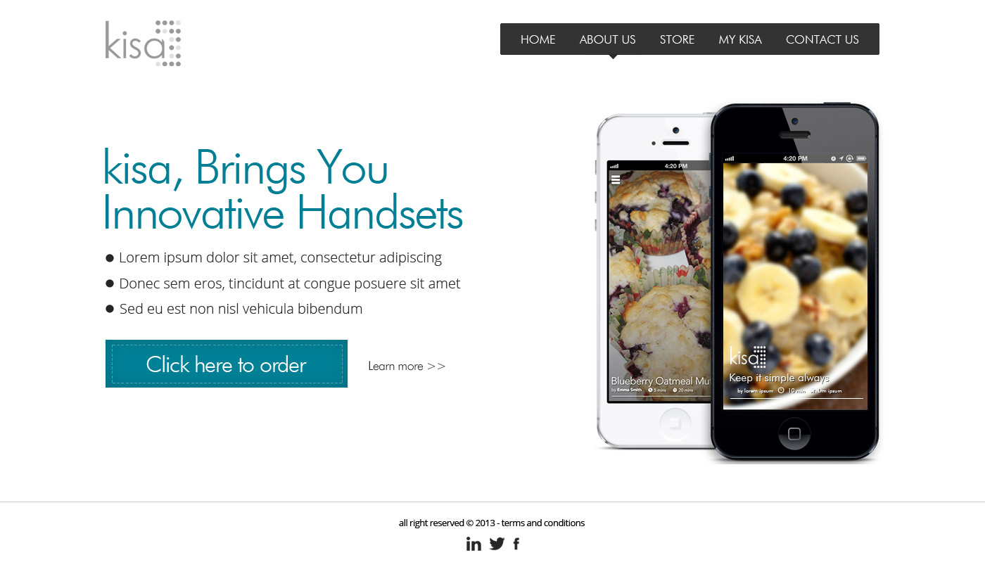 Web Design by AVROM for Kisa Pty Ltd | Design #2559778