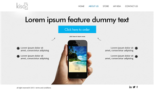 Diseño Web por AVROM para Kisa Pty Ltd | Diseño: #2568040