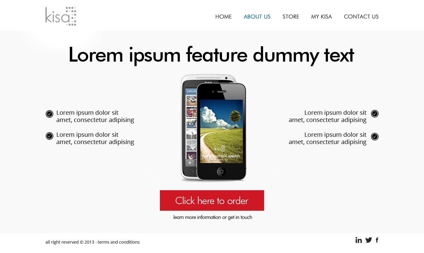 Web Design par AVROM pour Kisa Pty Ltd | Design #2568057