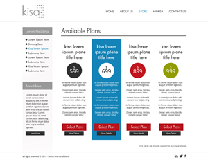 Diseño Web por AVROM para Kisa Pty Ltd | Diseño: #2572524