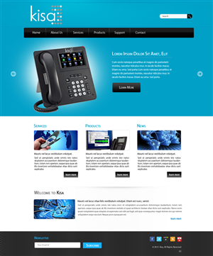 Web Design by pb for Kisa Pty Ltd | Design: #2552929