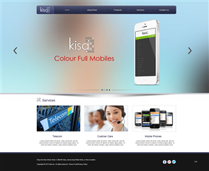 Web Design by pb for Kisa Pty Ltd | Design: #2559110