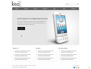 Web Design by pb for Kisa Pty Ltd | Design: #2562659