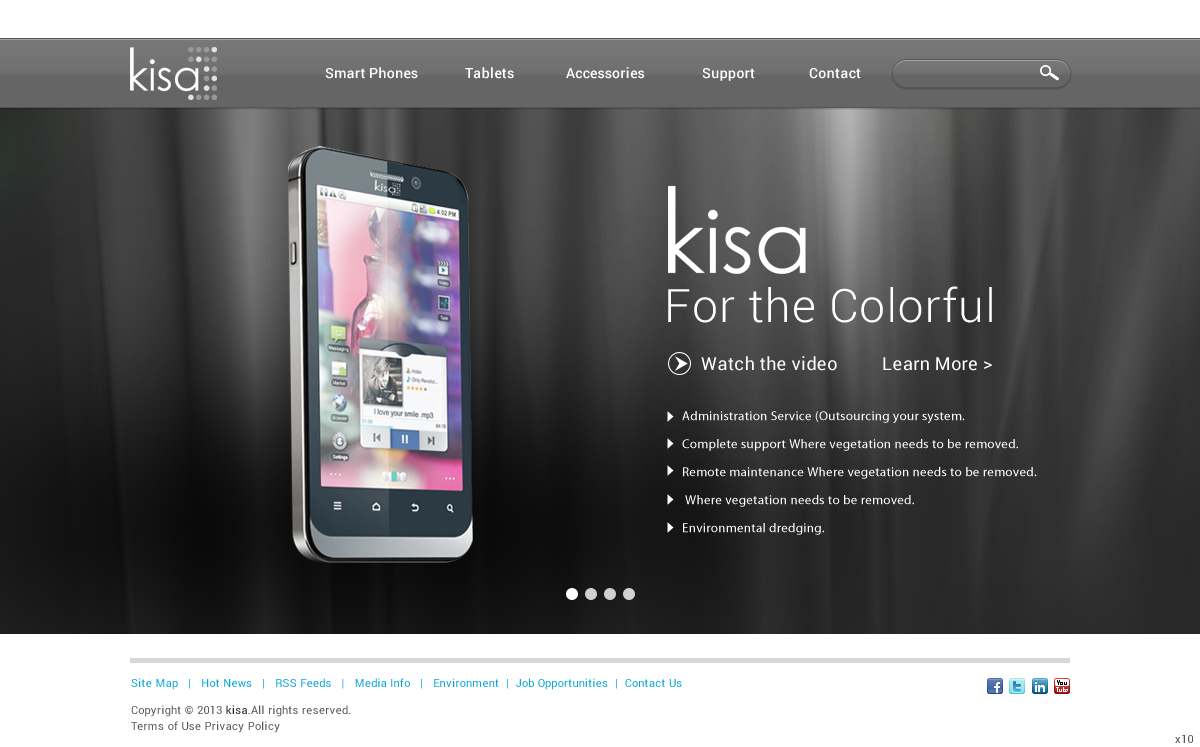 Web Design par pb pour Kisa Pty Ltd | Design #2579065