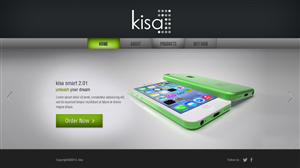 Diseño Web por UniqueDesignz para Kisa Pty Ltd | Diseño: #2567886