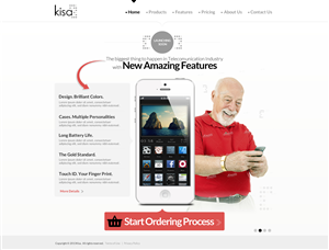 Web Design by TechWise for Kisa Pty Ltd | Design: #2567391