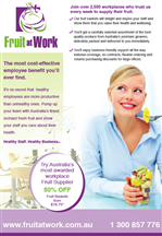 Diseño Publicitario por Wendy Rother Designs para Fruit at Work Pty Ltd | Diseño #38482