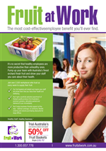 Diseño Publicitario por FFDesign para Fruit at Work Pty Ltd | Diseño #37543