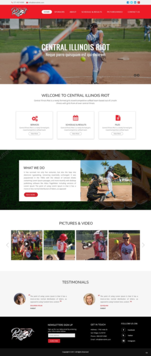 Web Design by pb for this project | Design: #14880684