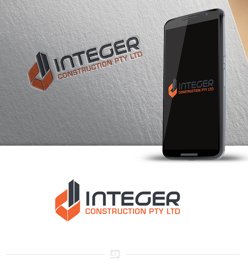 Logo Design by cracuz09 for Integer Construction | Design #15110541