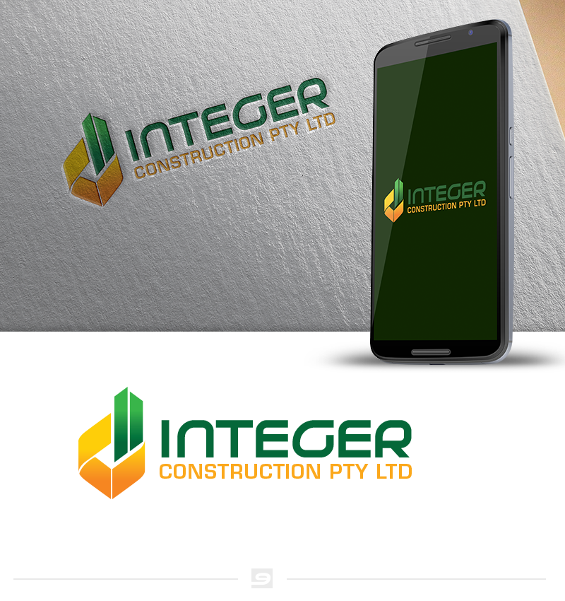 Logo Design by cracuz09 for Integer Construction | Design #15110543