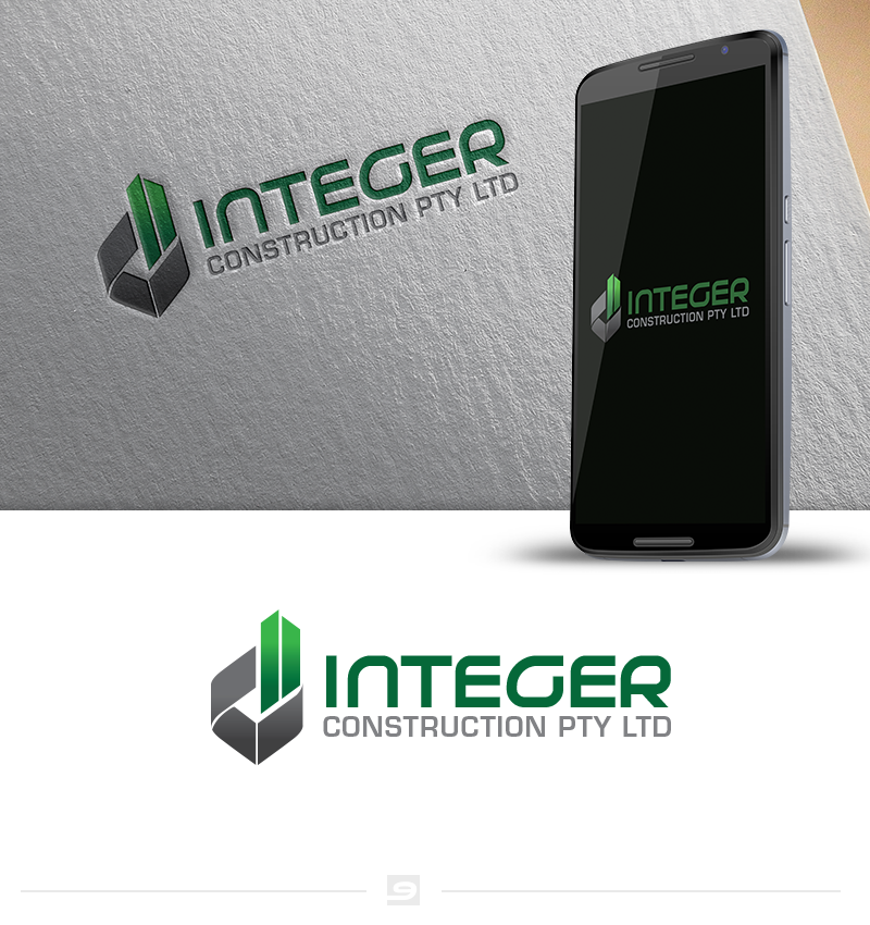 Logo Design by cracuz09 for Integer Construction | Design #15110546