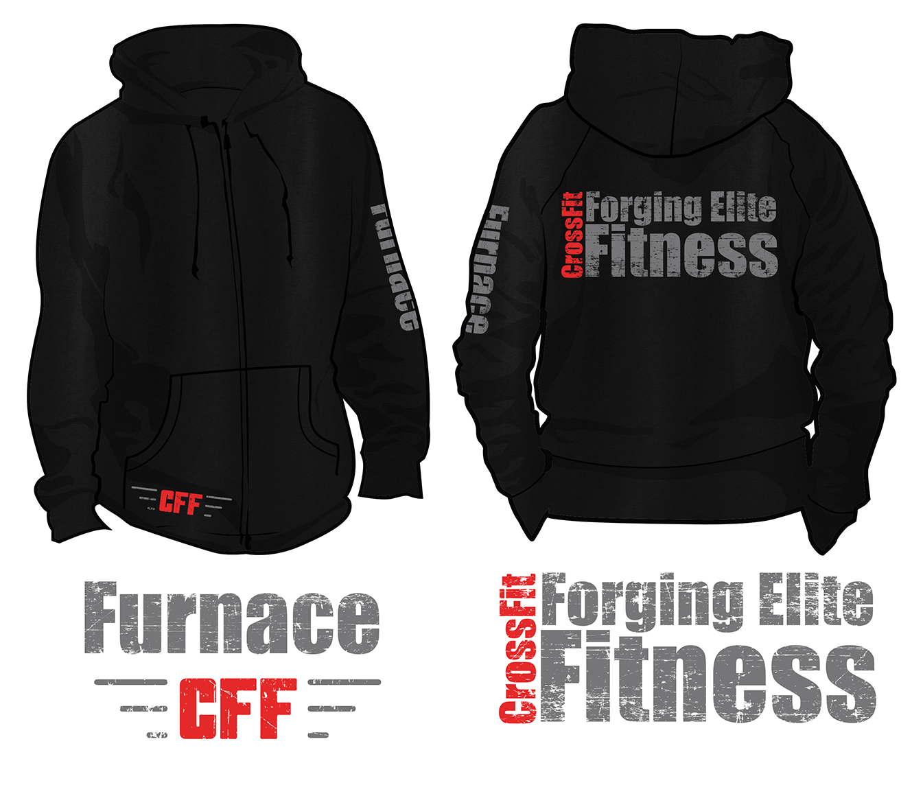 T-shirt Design by 10V3GRAPHX for CrossFit Furnace | Design #14926792
