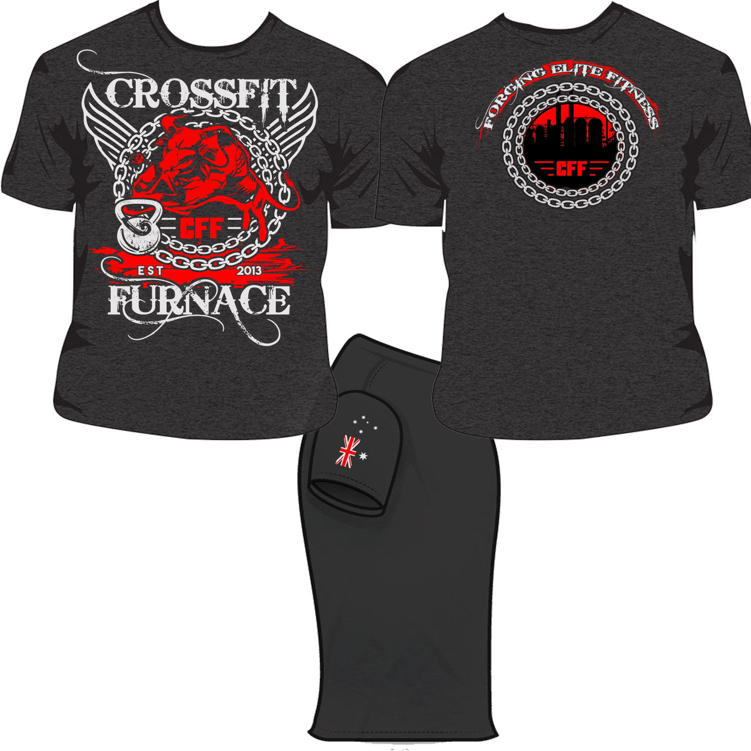 T-shirt Design by S-Square for CrossFit Furnace | Design #14882488