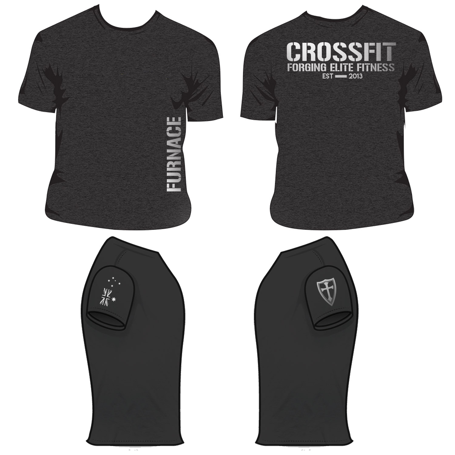 T-shirt Design by S-Square for CrossFit Furnace | Design #14904727
