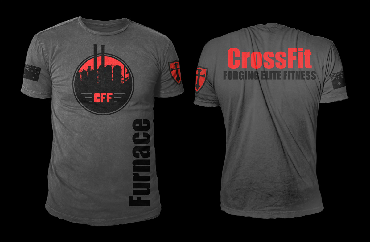 T-shirt Design by D'Mono for CrossFit Furnace | Design #14947738