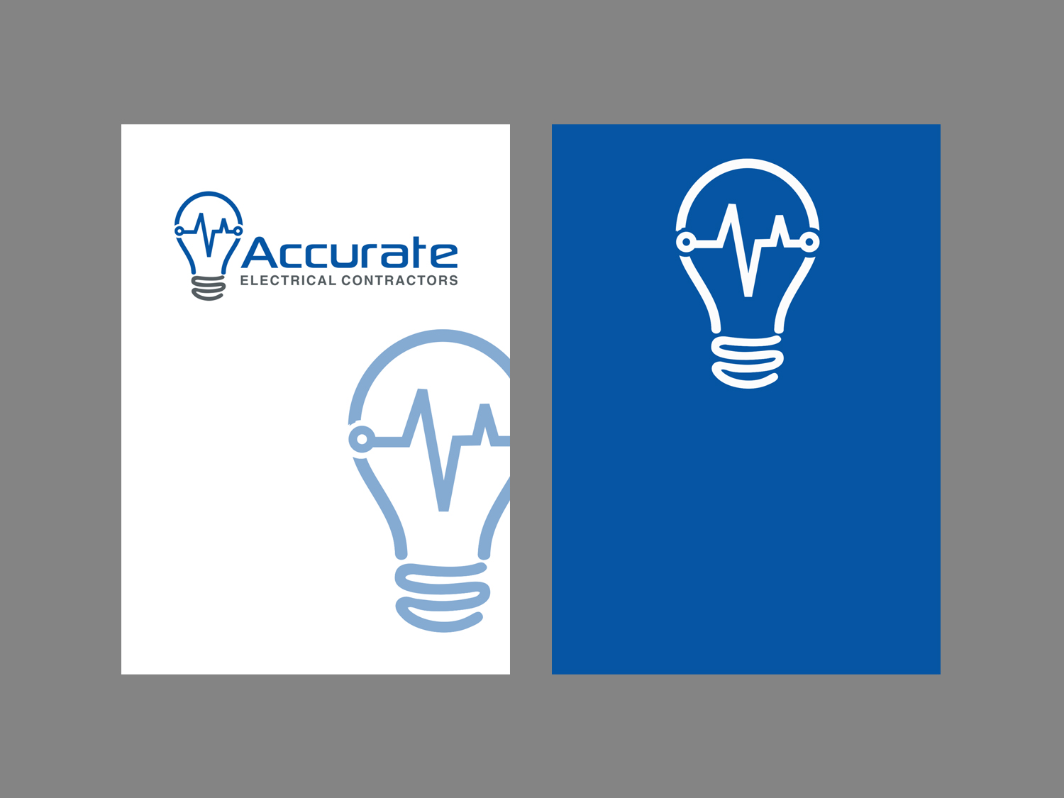 Flyer Design by Abiyoso28 for Accurate Electrical Contractors  | Design #14947173