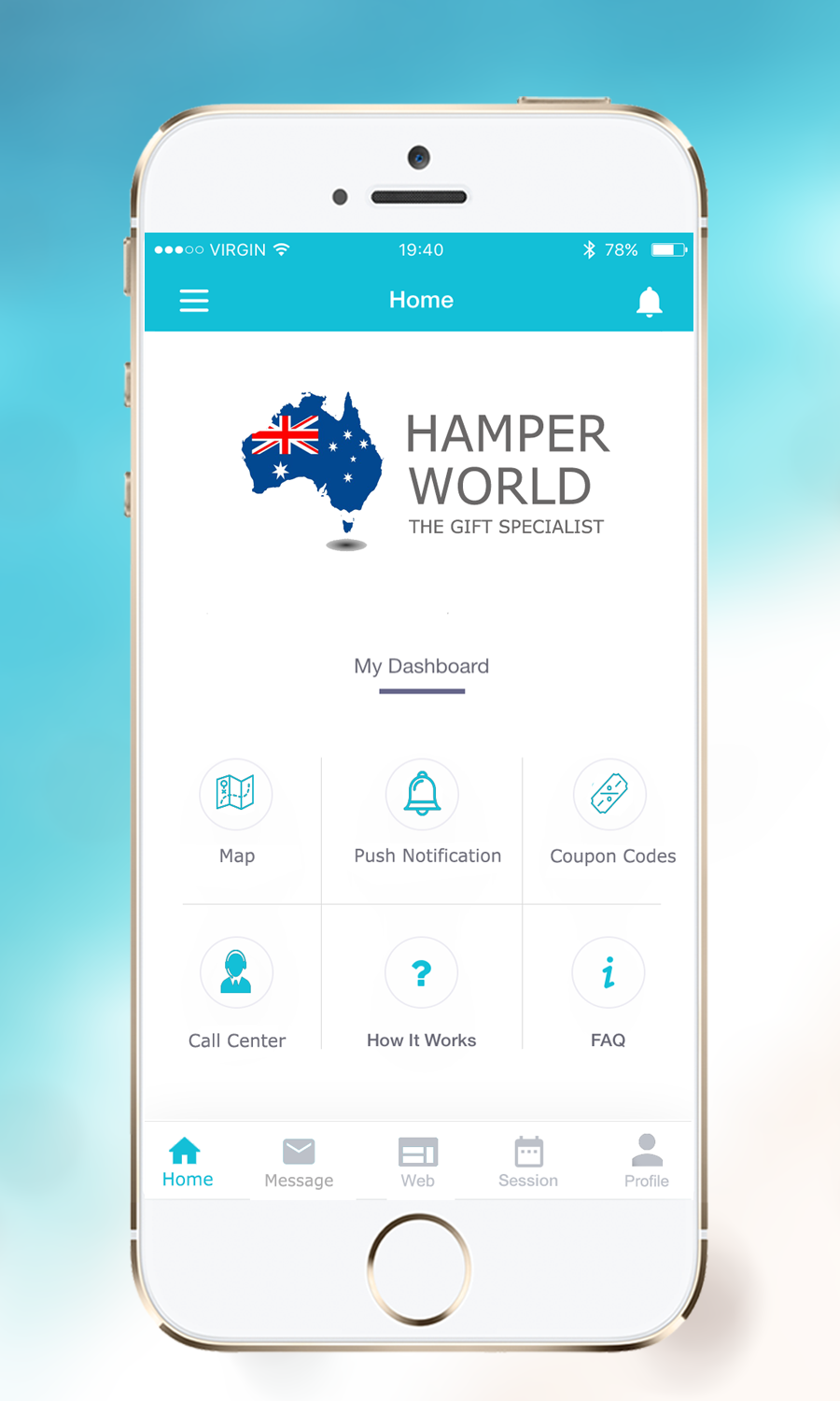 App-Design von Jipau Design für Hamper World Pty Ltd | Design #15024201