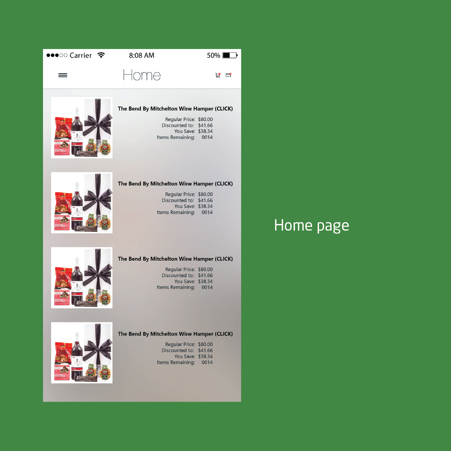 Design Application par Rikidesign pour Hamper World Pty Ltd | Design #14960804