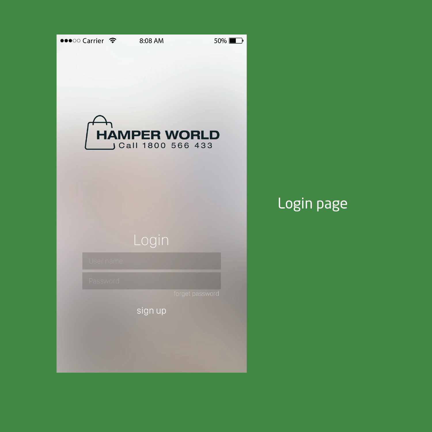 App-Design von Rikidesign für Hamper World Pty Ltd | Design #14960806