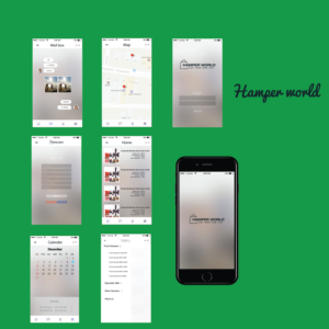 Diseño de aplicación (App) por Rikidesign para Hamper World Pty Ltd | Diseño #14977282