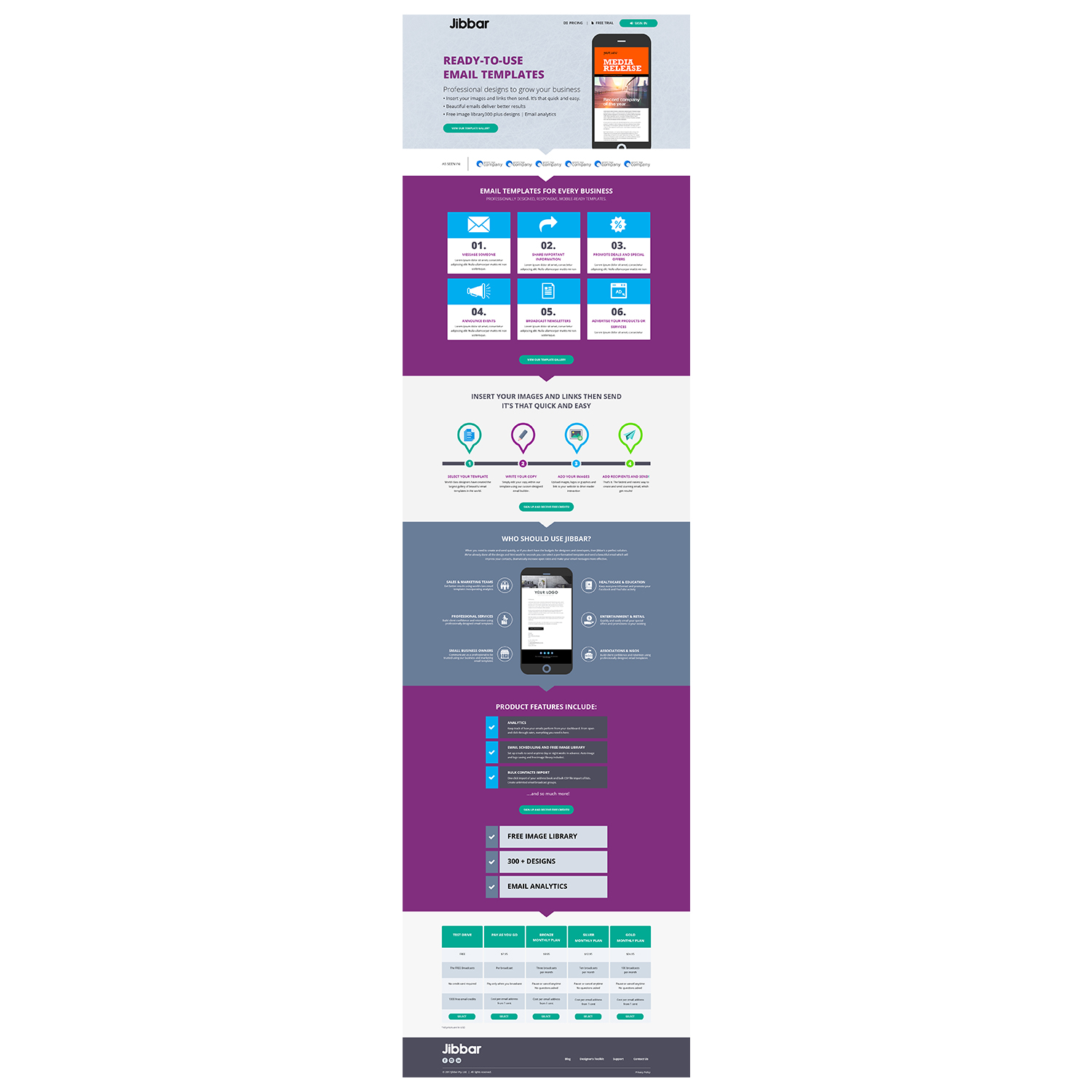 Landing Page Design by Ritz Paul for Jibbar Pty Ltd | Design #14893514