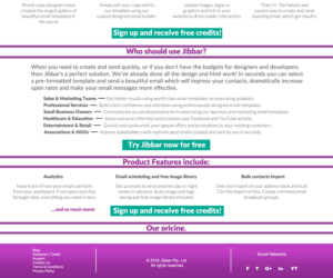 Landing Page Design by w-virtual for Jibbar Pty Ltd | Design: #14895363