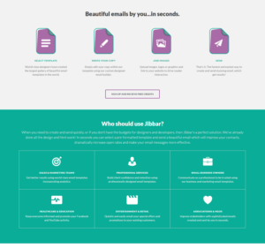 Landing Page Design by algo.techug for Jibbar Pty Ltd | Design: #14894954