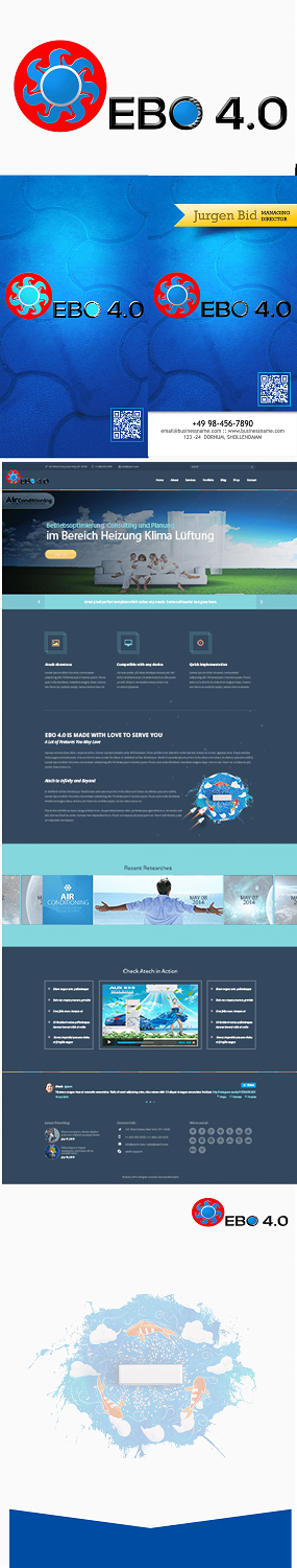 Logo Design by Grebowiec Peter for EBO 4.0 | Design #14913330