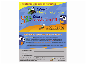 Design de Carte de Visite par rookie pour Need An Electrician Pty Ltd | Design : #570529