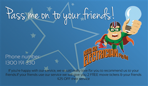 Design de Carte de Visite par JR designs pour Need An Electrician Pty Ltd | Design : #569010