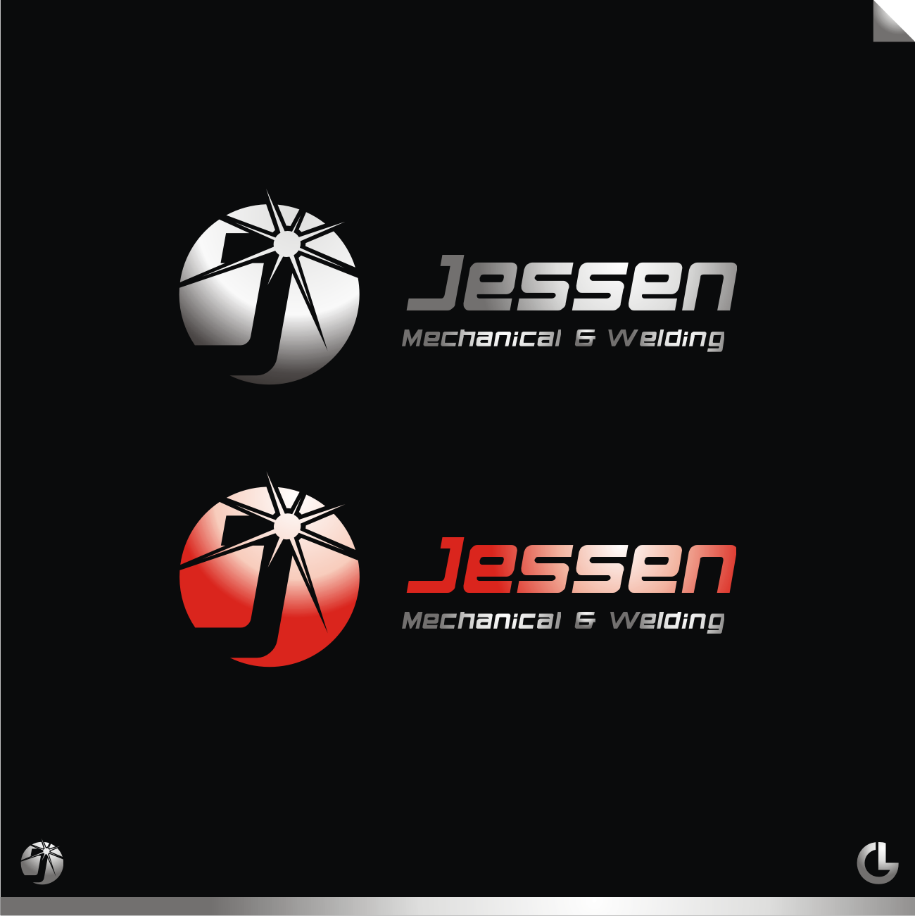 Diseño de Logo por R!CKY para Jessen Mechanical & Welding | Diseño #14955108