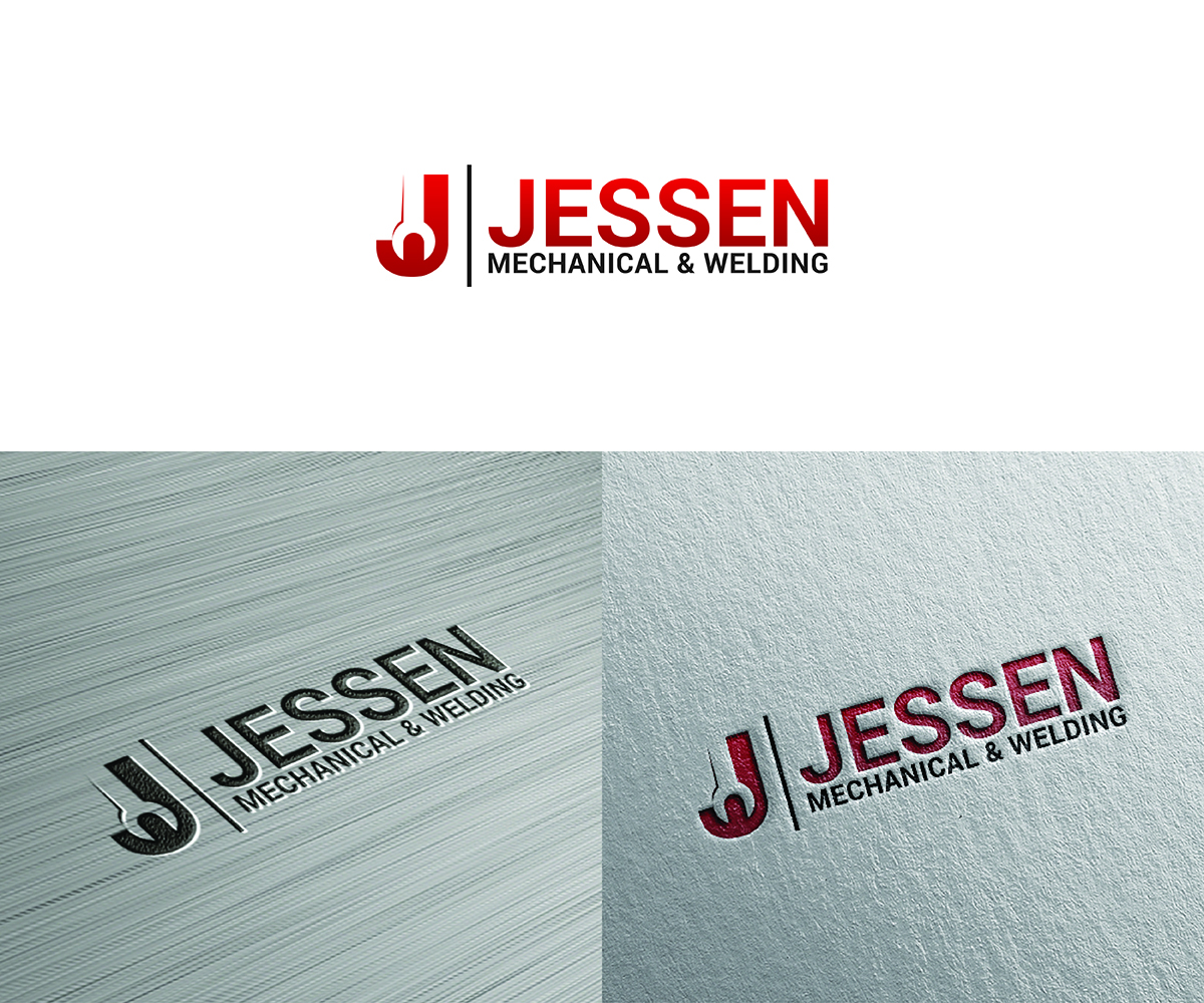 Diseño de Logo por eMARK para Jessen Mechanical & Welding | Diseño #14950933