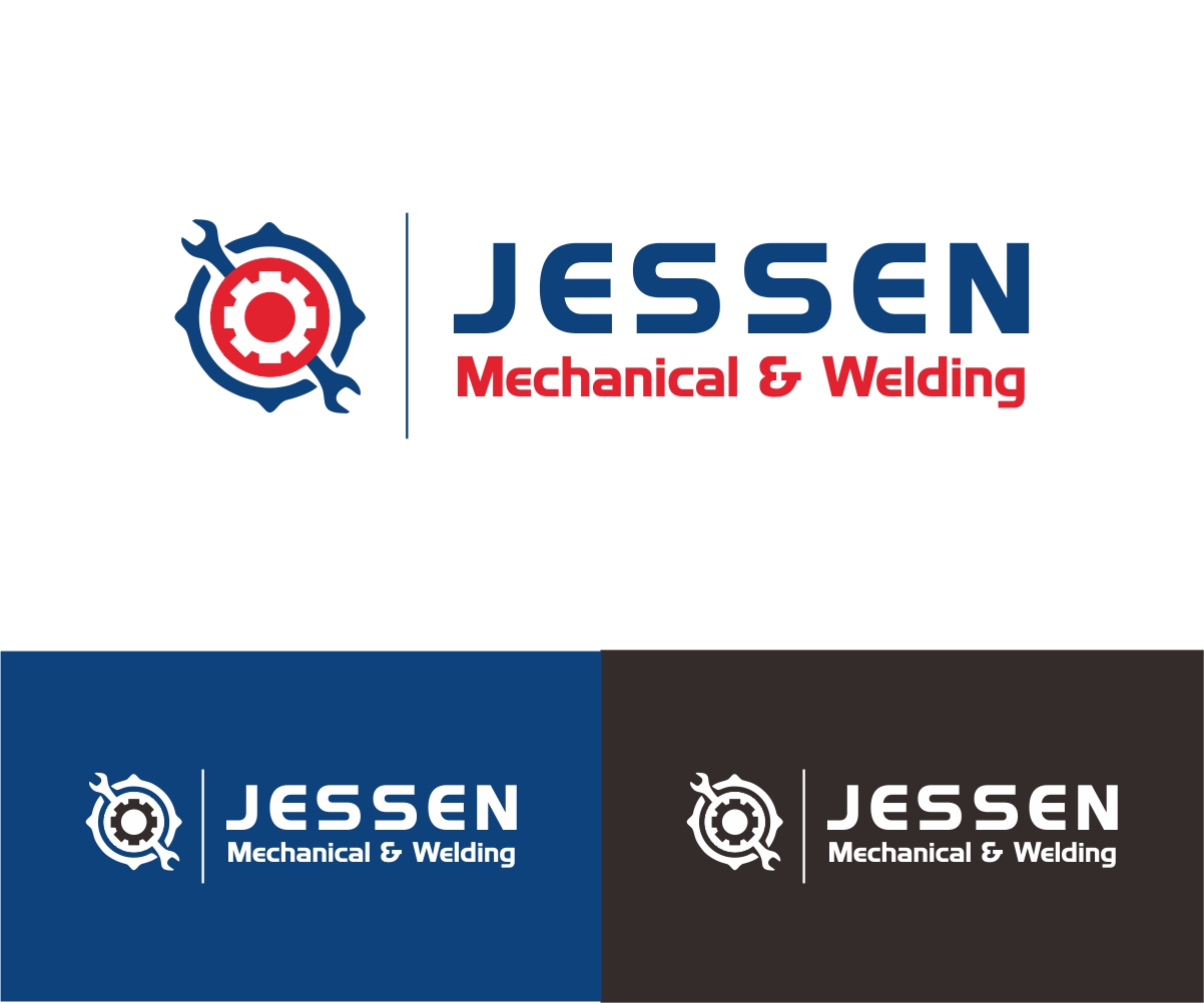 Logo Design by averoes.eyoz for Jessen Mechanical & Welding | Design #14978534