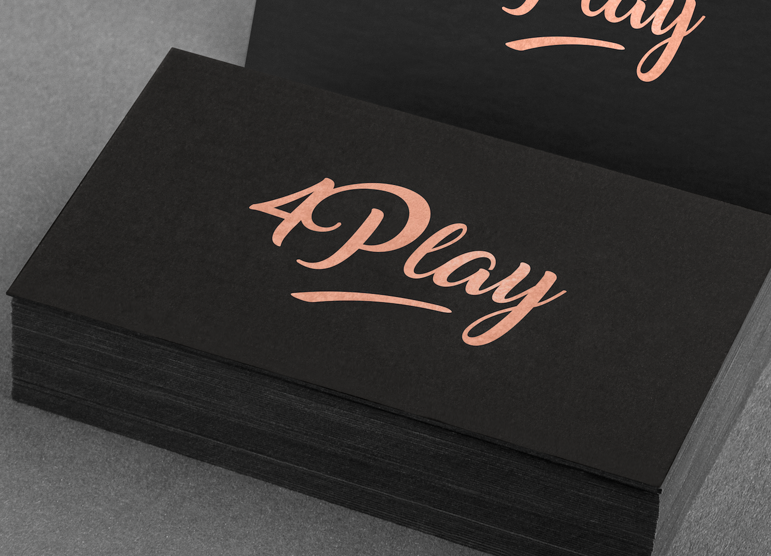 Logo Design by Matt Bradshaw for 4 play  | Design #14946968