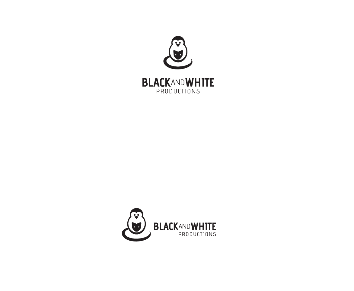 Diseño de Logo por bijuak para Black and White Productions | Diseño #14877845