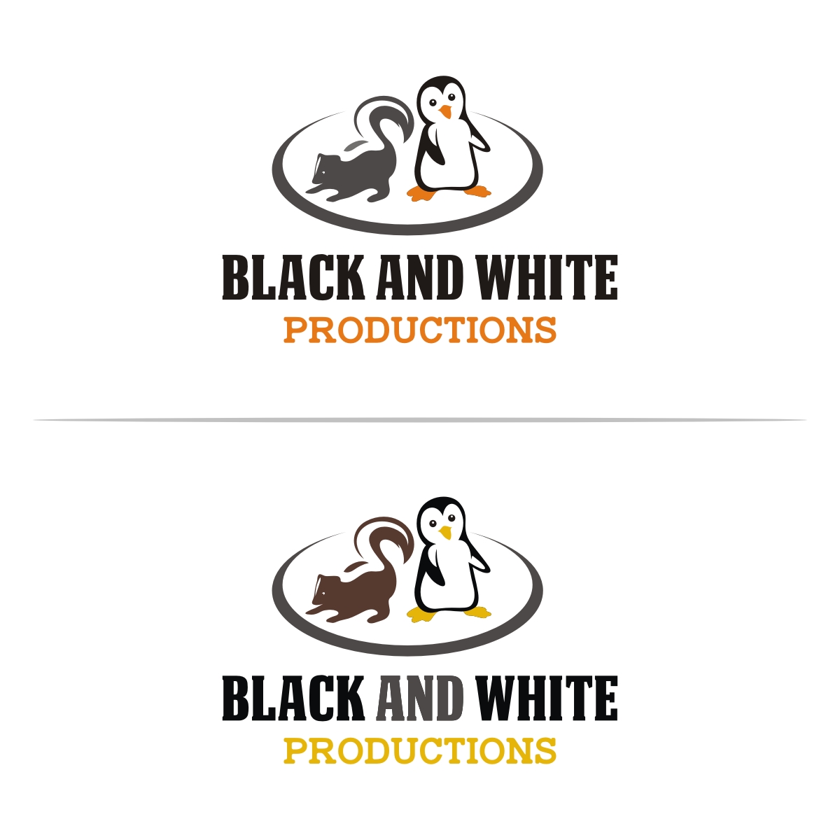 Logo Design by e-graphics for Black and White Productions | Design #14887248