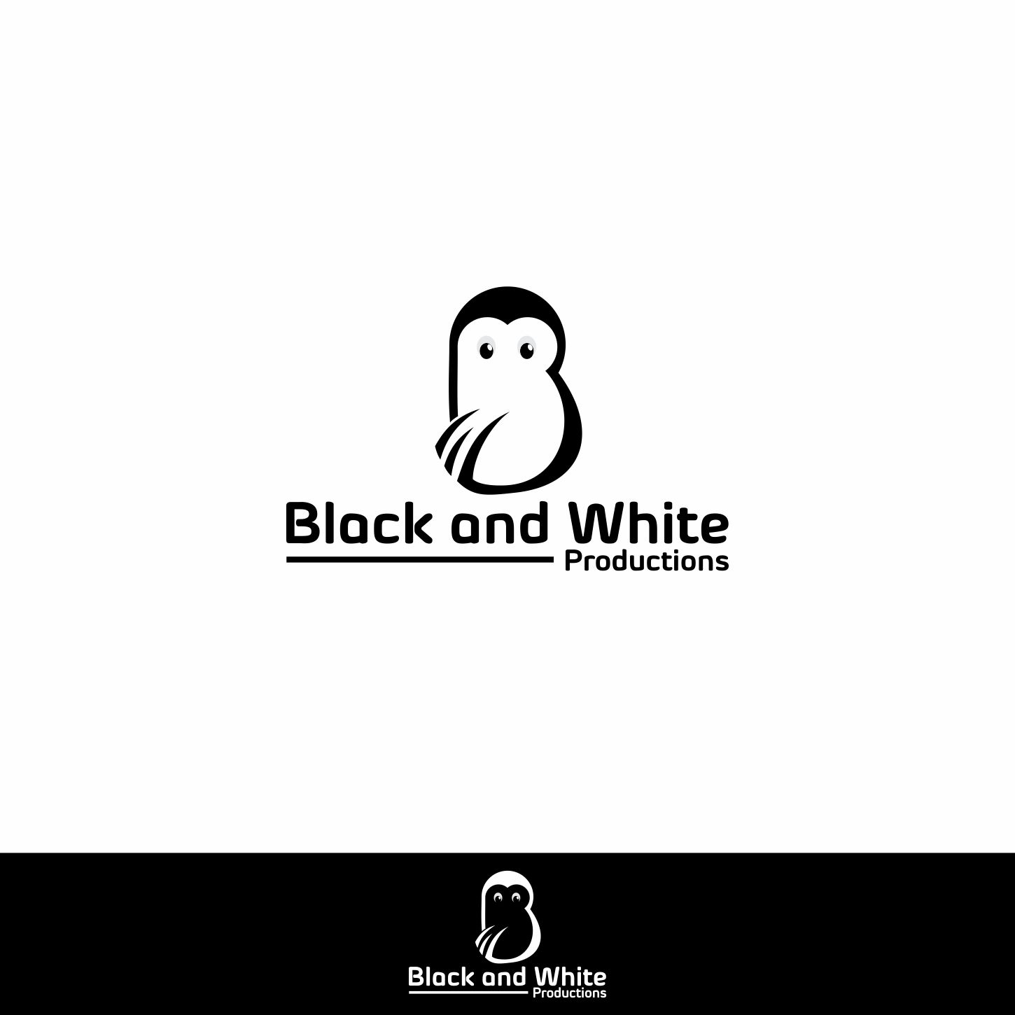 Logo Design by ev. for Black and White Productions | Design #14971959
