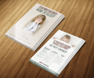 Flyer for an pediatric sleep consultancy - to distribute to play and childcare centers etc. | Flyer-Design von jeffdefy