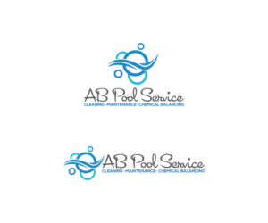 Logo Design by creativemood438 for AB Pool Service  | Design: #14991715