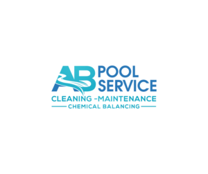 Logo Design by creativemood438 for AB Pool Service  | Design: #14991832
