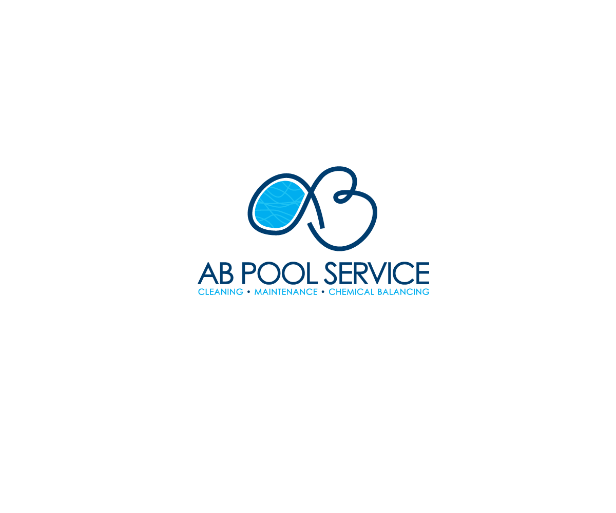 Logo Design by Buck Tornado for AB Pool Service  | Design #15262098