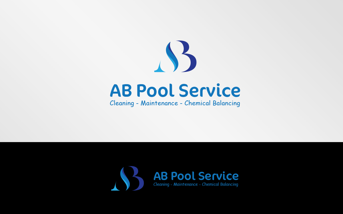 Logo Design by Grafactory for AB Pool Service  | Design #15270711