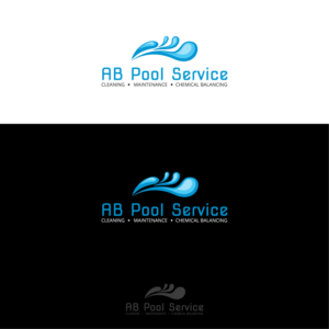 Logo Design by Mime Artworks for AB Pool Service  | Design: #15270610
