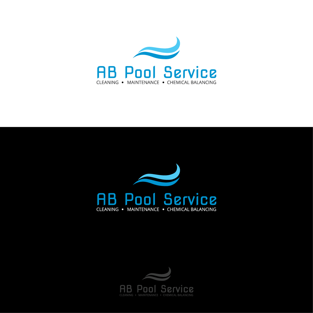 Logo Design by Mime Artworks for AB Pool Service  | Design #15270611