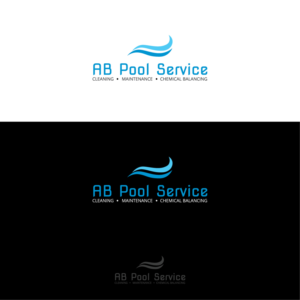 Logo Design by Mime Artworks for AB Pool Service  | Design: #15270611