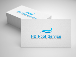 Logo Design by Mime Artworks for AB Pool Service  | Design: #15299403
