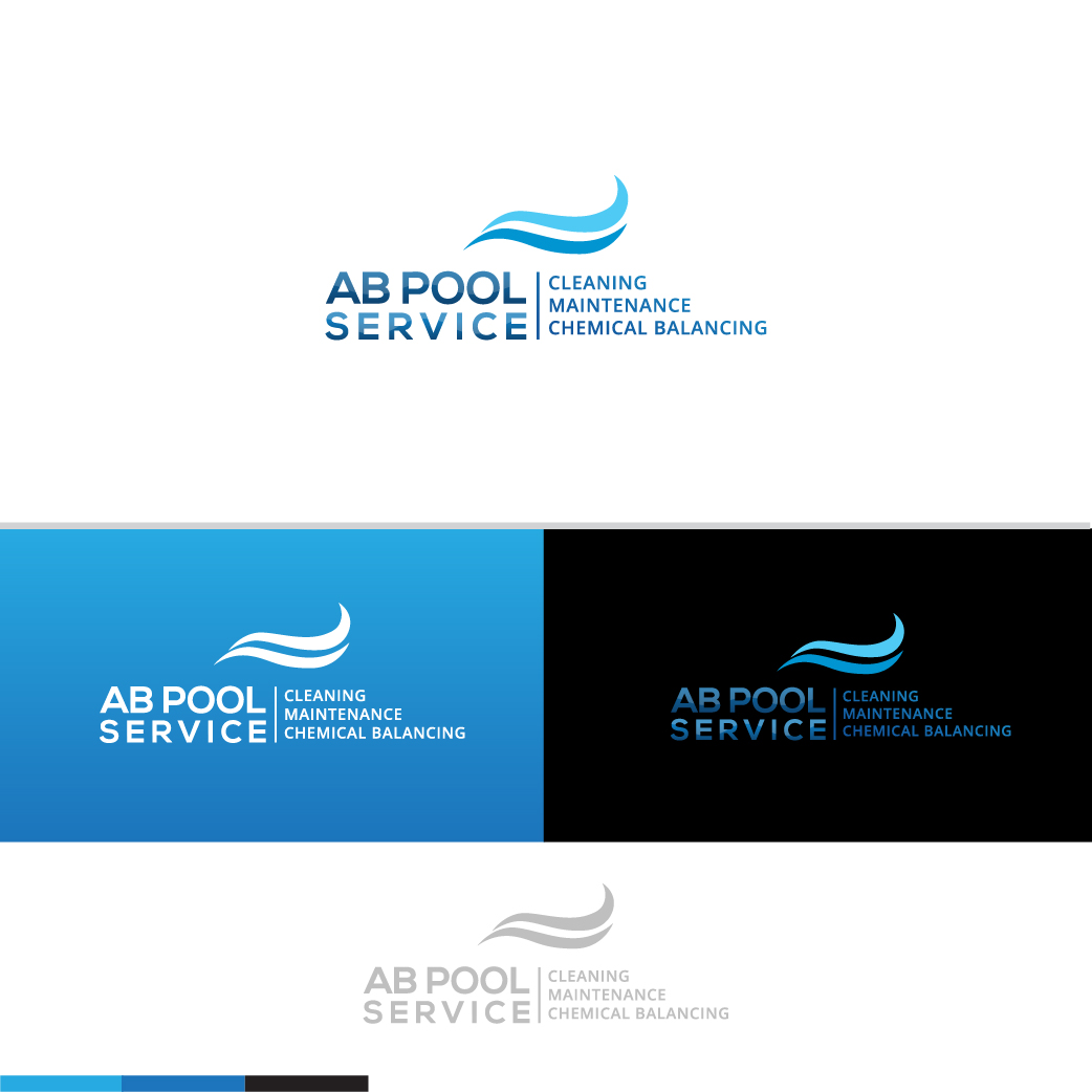 Logo Design by Mime Artworks for AB Pool Service  | Design #15319454