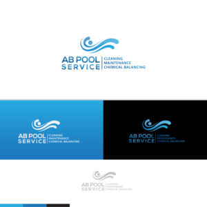 Logo Design by Mime Artworks for AB Pool Service  | Design: #15331621